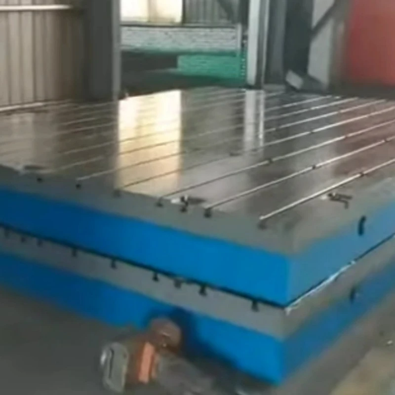 Ekintu ekiwedde okulaga ekyuma ekisuuliddwa t slot platform .
